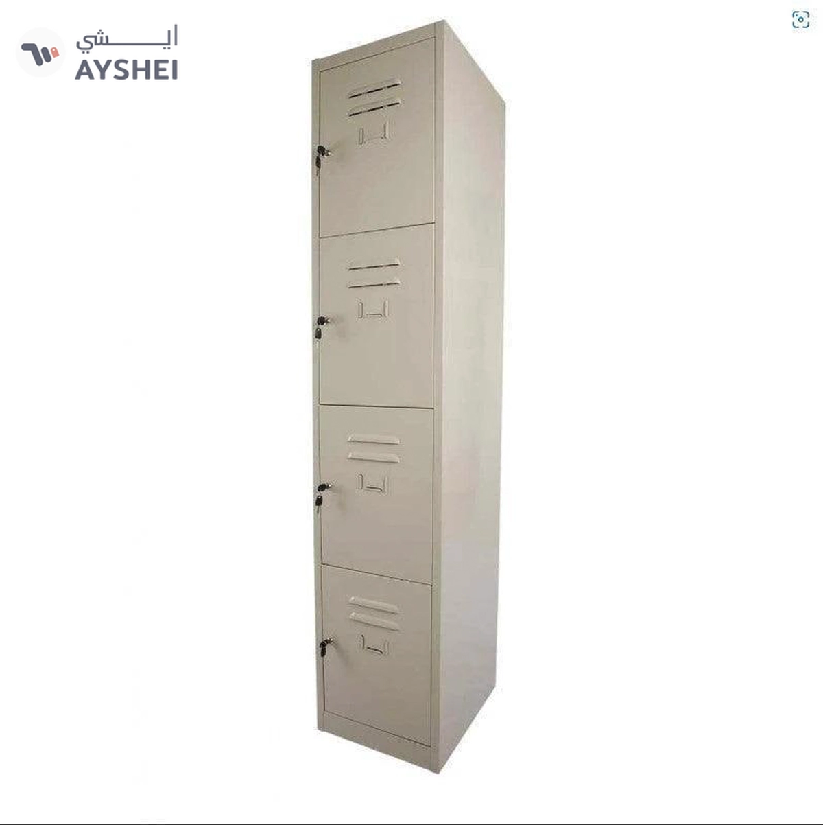 Locker: 4 Tier, Heavy Duty, Godrej-3-3