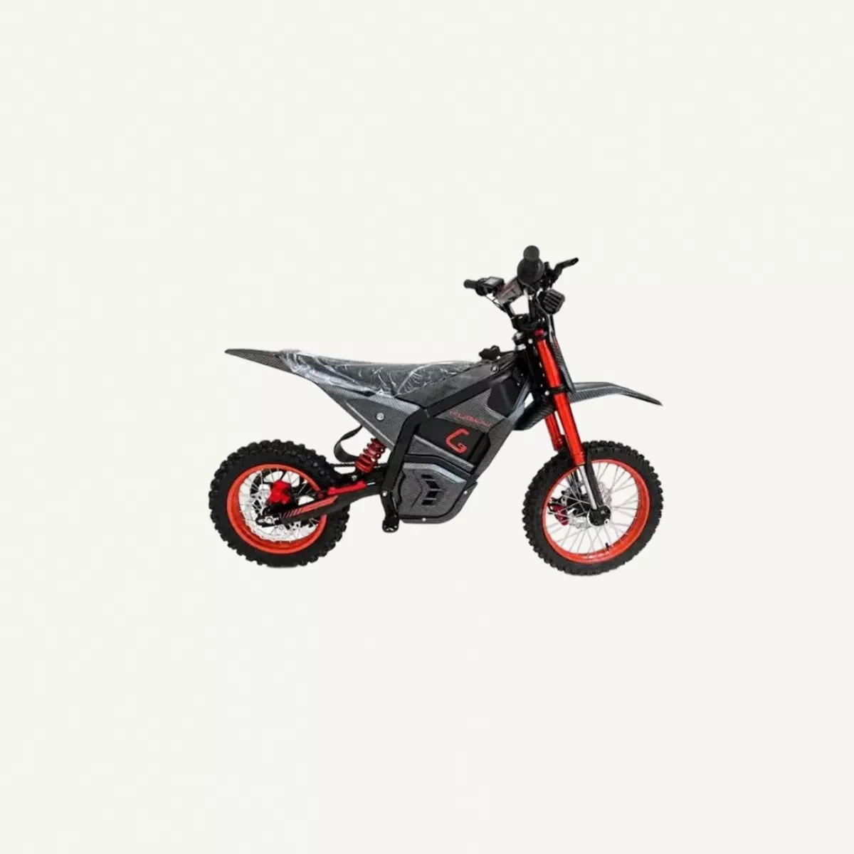 KUGUU Vibe Electric Off-Road Dirt Bike, 1800W Motor, 48V 20Ah Lithium Battery, Hydraulic Brakes & Suspension, Up to 60 km/h Speed, 45–50 km Range-2-2