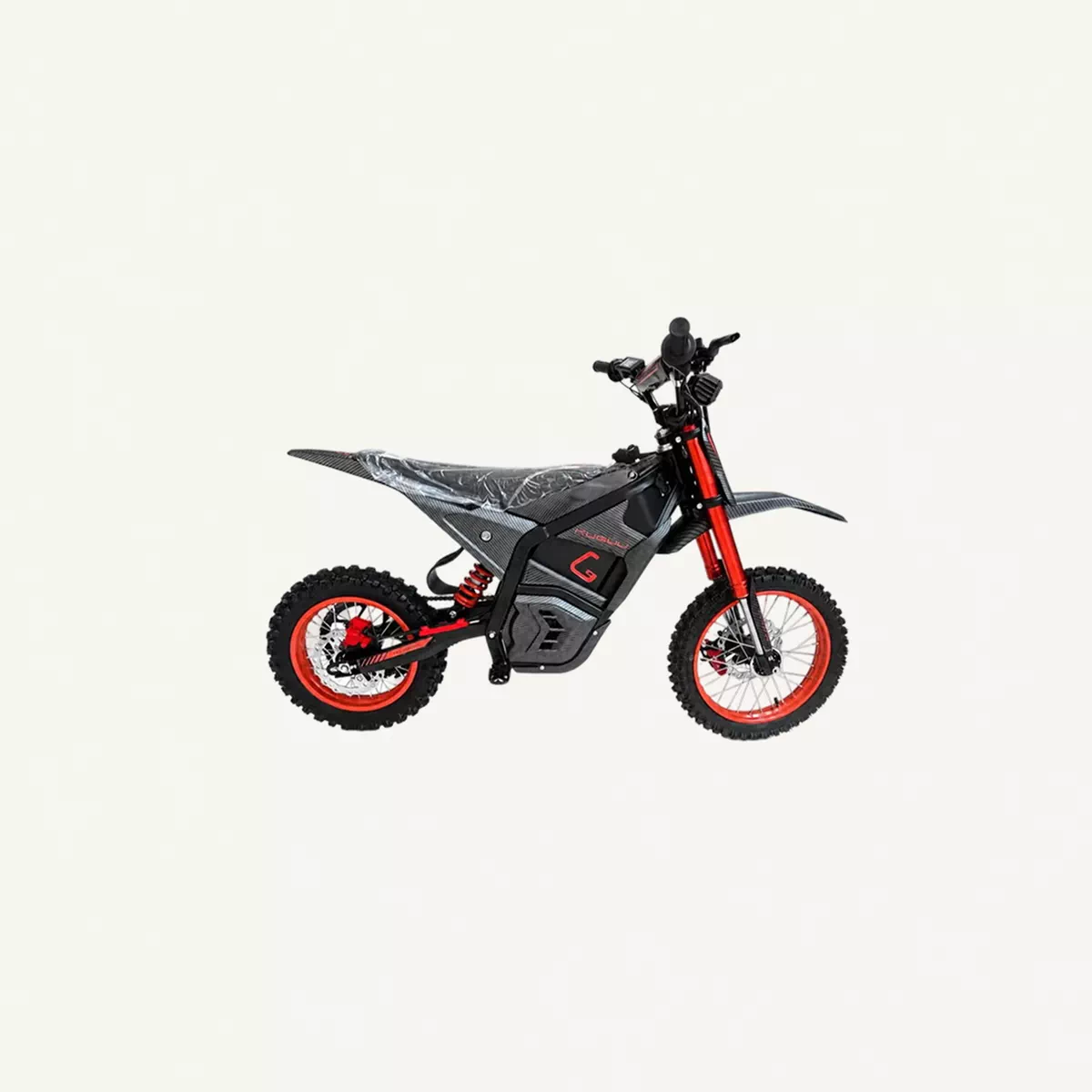 KUGUU Vibe Electric Off-Road Dirt Bike, 1800W Motor, 48V 20Ah Lithium Battery, Hydraulic Brakes & Suspension, Up to 60 km/h Speed, 45–50 km Range-1-1