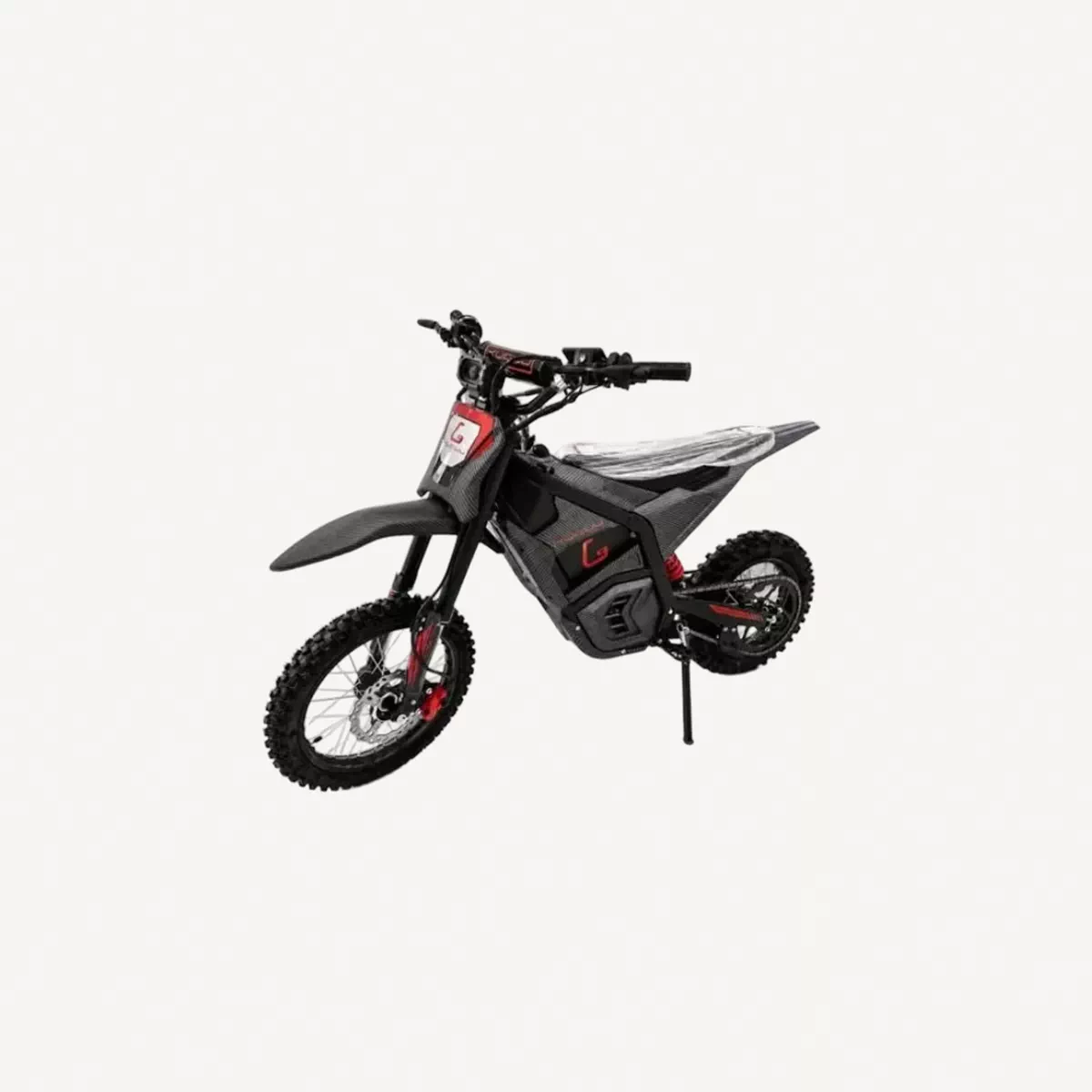 KUGUU Vibe Electric Off-Road Dirt Bike, 1800W Motor, 48V 20Ah Lithium Battery, Hydraulic Brakes & Suspension, Up to 60 km/h Speed, 45–50 km Range-0-0