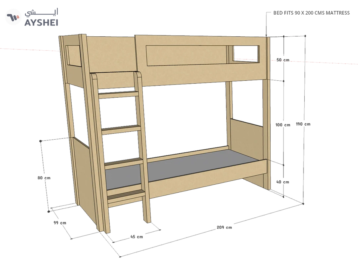 Origin Bunk Bed-3-3