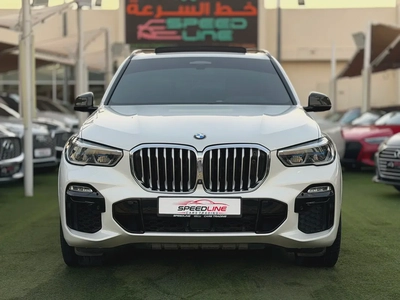 BMW X5 M50i 2019 GCC Specs Contract Service Free-0