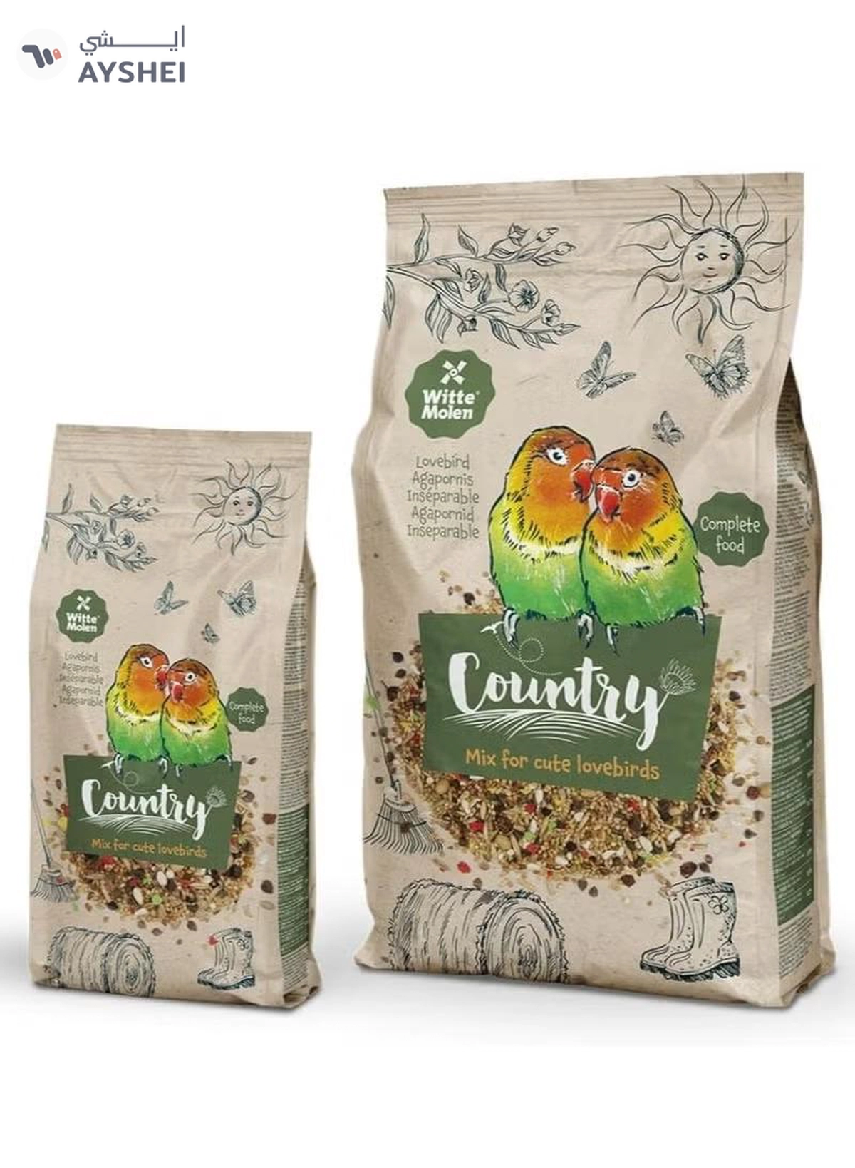 Witte Molen Country Lovebirds Weight - 600g-2-2