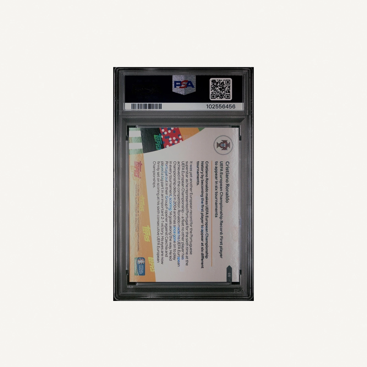 2024 Topps Now UEFA Euro Cristiano Ronaldo #15-1-1