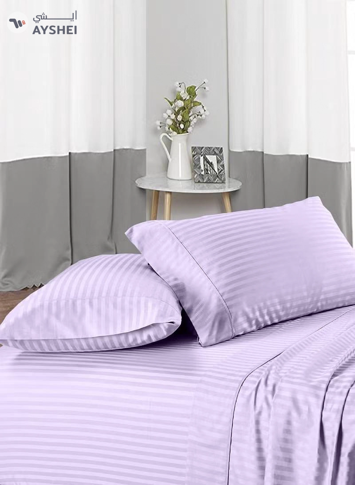 Eworld Pack of 2 Premium Down Alternative Filled Bed Pillows, Featuring Breathable Cover-3-3