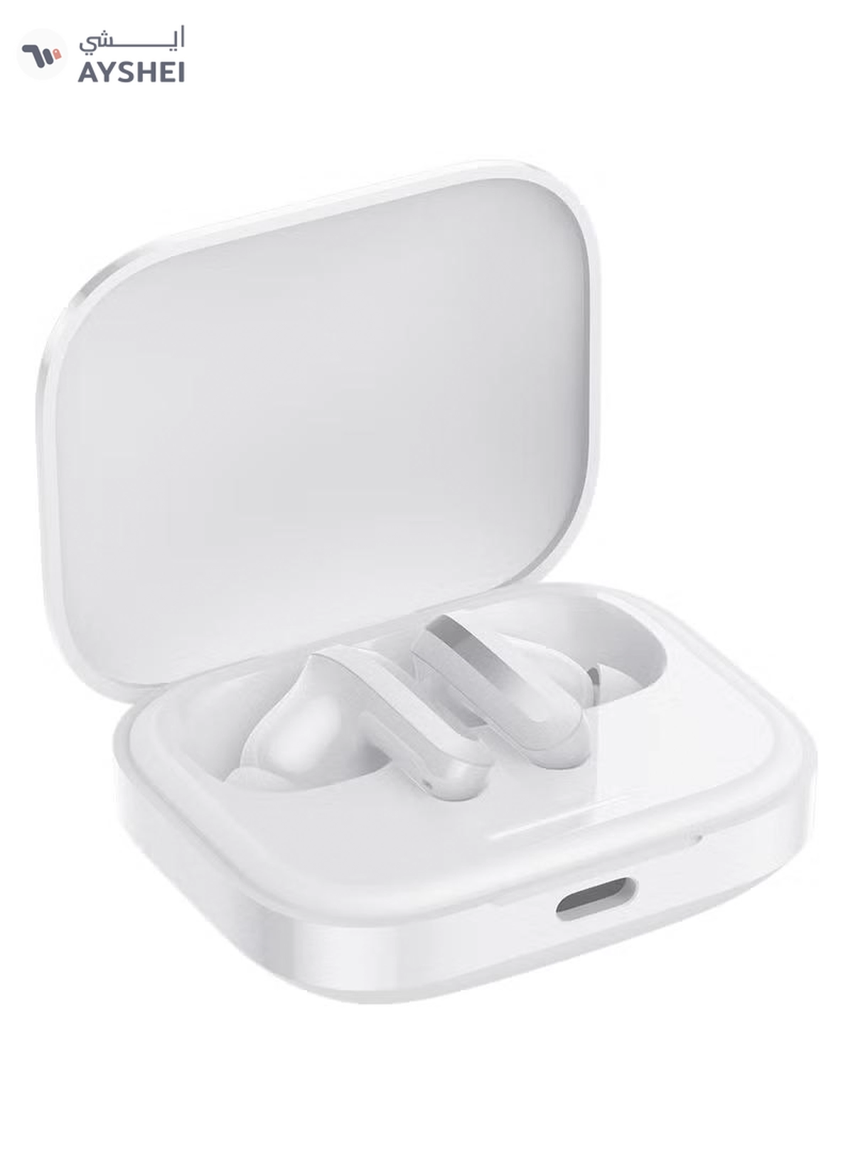 Xiaomi Redmi Buds 5, Up To 46dB Active Noise Reduction,12.4mm Titanium Plated Diaphragm White-1-1