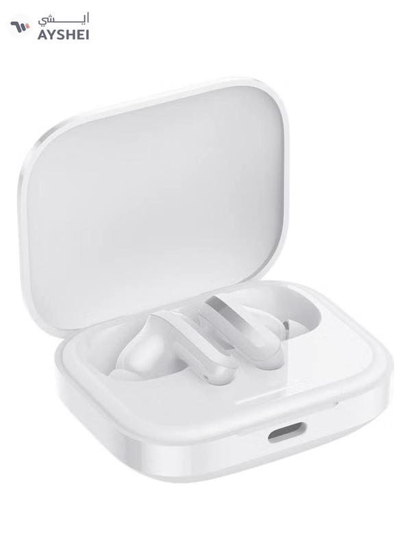 Xiaomi Redmi Buds 5, Up To 46dB Active Noise Reduction,12.4mm Titanium Plated Diaphragm White