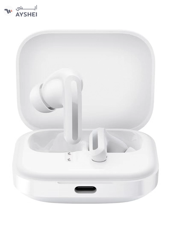 Xiaomi Redmi Buds 5, Up To 46dB Active Noise Reduction,12.4mm Titanium Plated Diaphragm White