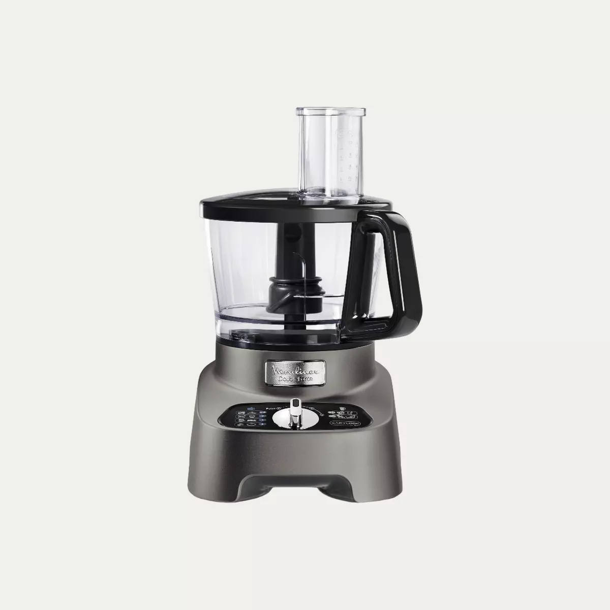 Moulinex 3 Litre Double Force Food Processor, 1000 Watts, Silver, Plastic-0-0