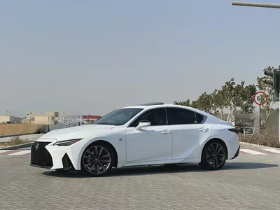 Lexus IS 350 F Sport Prestige | 2024 | USA Specs | 1,936 km | White/Black | Full Option-4