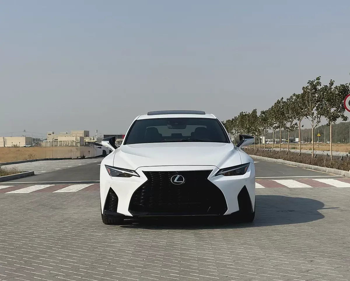 Lexus IS 350 F Sport Prestige | 2024 | USA Specs | 1,936 km | White/Black | Full Option-2-2