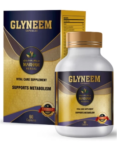 MARHAM HERBAL Glyneem Capsule: Vital Care Supplement to Supports-0