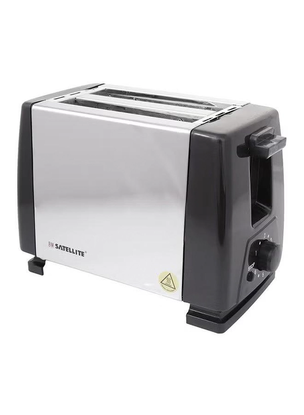 BM SATELLITE 2 Slice Toaster 800 W BM-7080 Silver