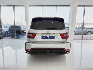 نيسان باترول نيسمو فضي / احمر خليجي المسعود Nissan Patrol NISMO 2022 GCC Specs Pristine Condition