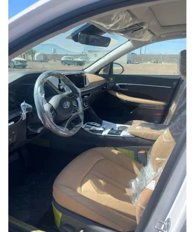 2024 Hyundai Sonata – White Sedan with Brown Interior-5