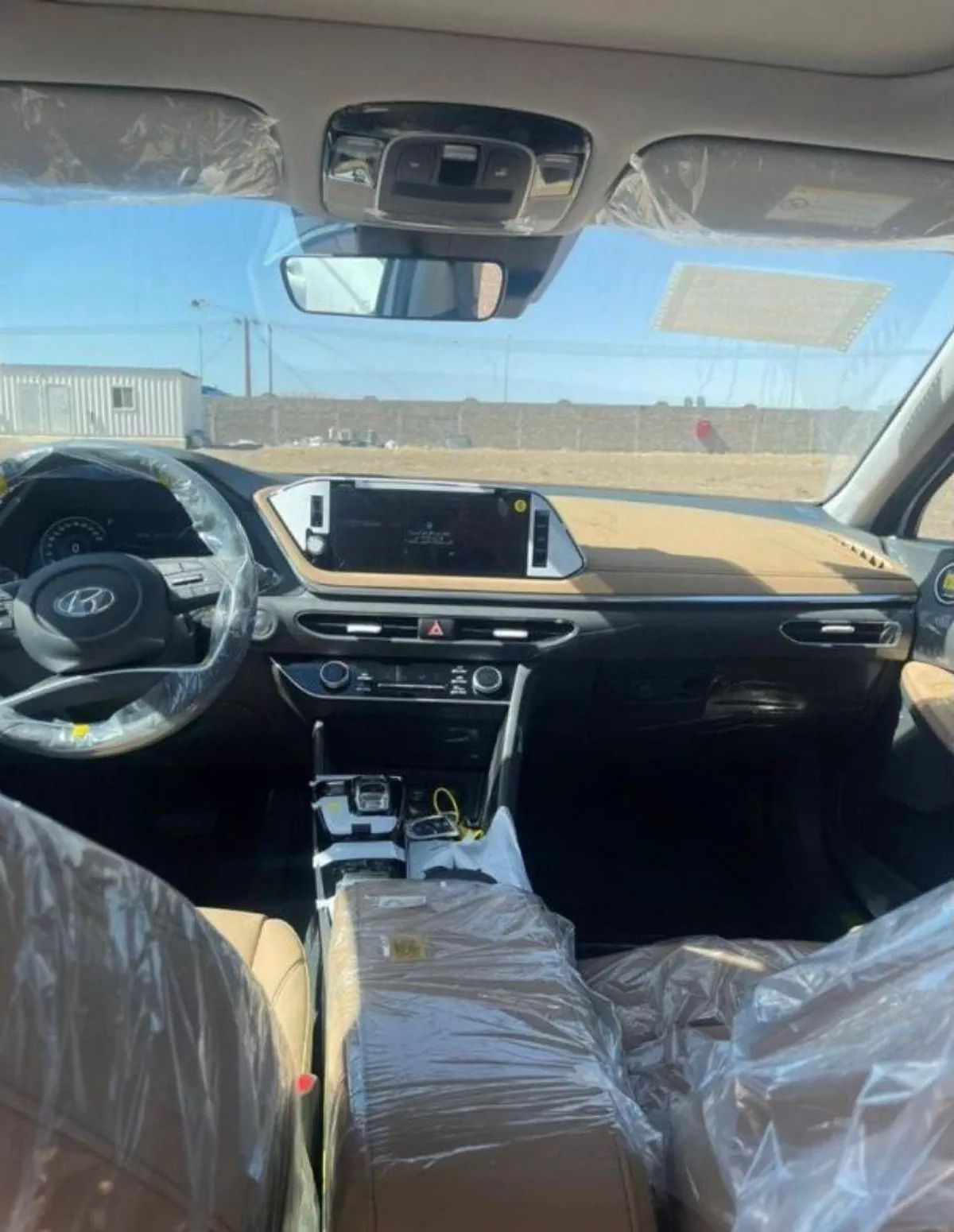 2024 Hyundai Sonata – White Sedan with Brown Interior-1-1