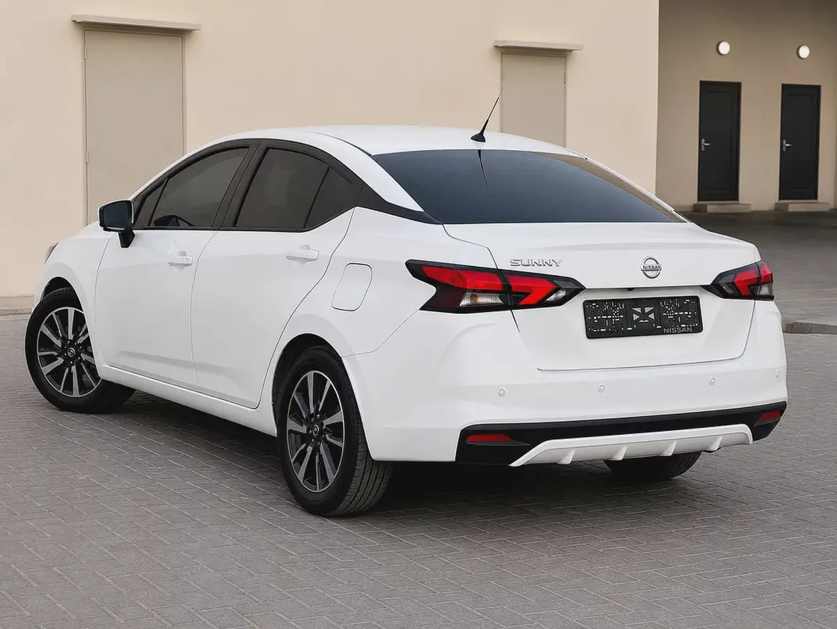 AED 626 P.M 0% DP | Nissan Sunny SL 2022 GCC Specs - Excellent Condition-6-6