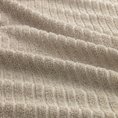 VÅGSJÖN Bath sheet, light beige, 100x150 cm-2