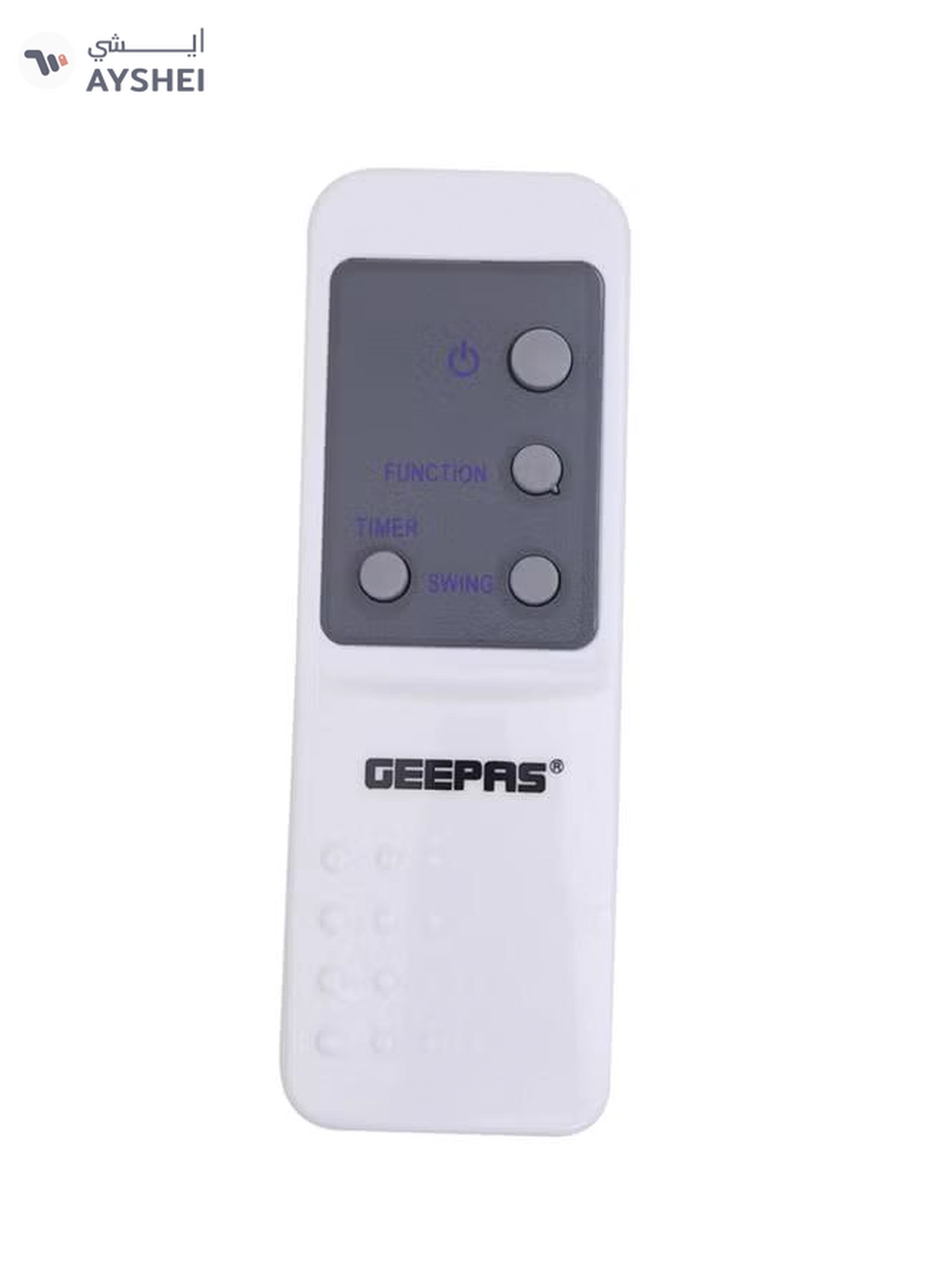 GEEPAS PTC Wall Heater with Remote Control | Upright or Flatbed, Adjustable Thermostat with 2 Heat Settings & Overheat Protection - Lightweight Heater with Cooling Option | 2 Year Warranty GWH9242 White-3-3