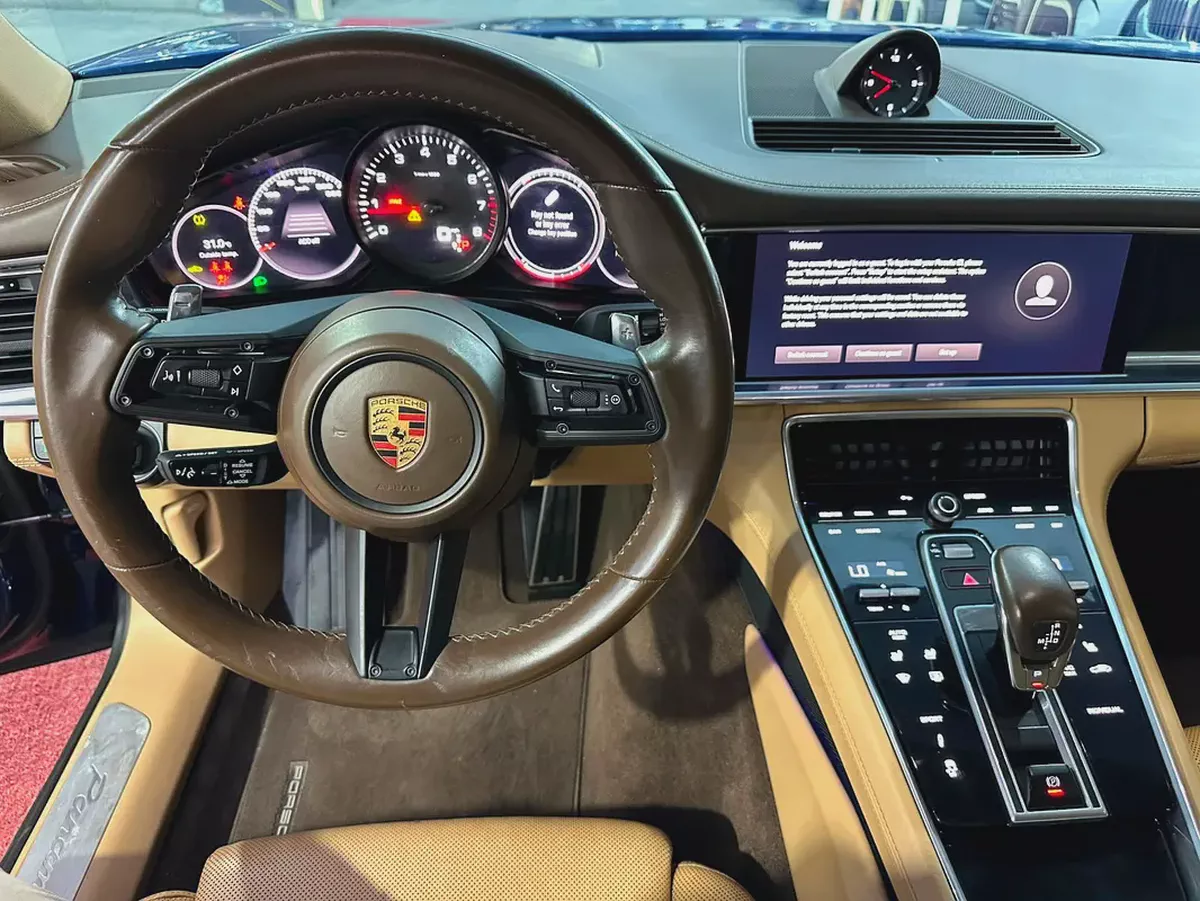 بورش باناميرا 4S موديل 2022 – محرك 2.9L V6 توين تيربو بقوة 440 حصان | تسارع من 0 إلى 100 كم/س خلال 4-8-8