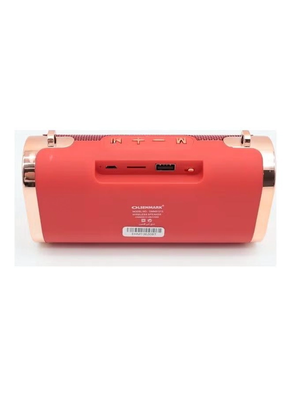 Olsenmark Portable Wireless Speaker Red