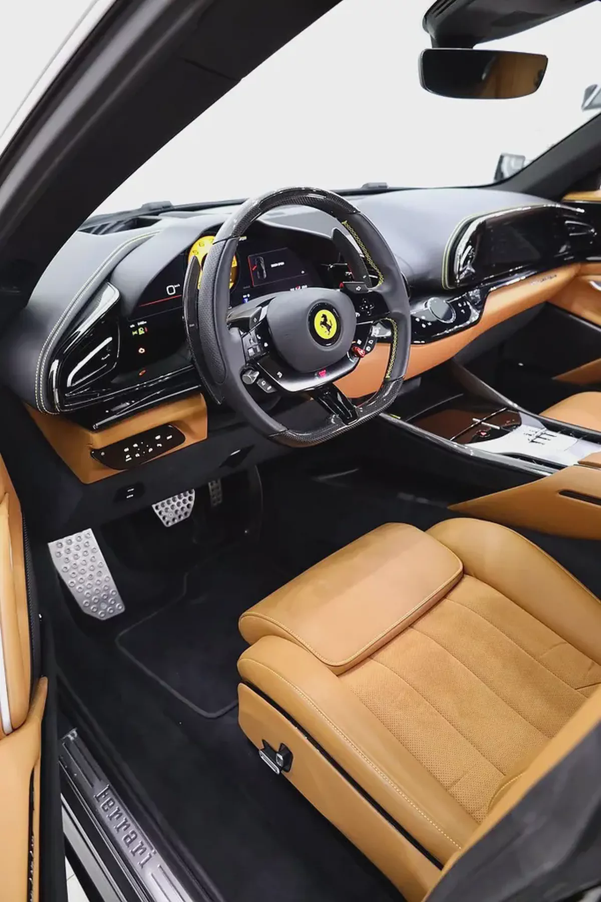 FERRARI PUROSANGUE - CARBON PACKAGE IN SPECIAL GRIGIO GRAY-5-5