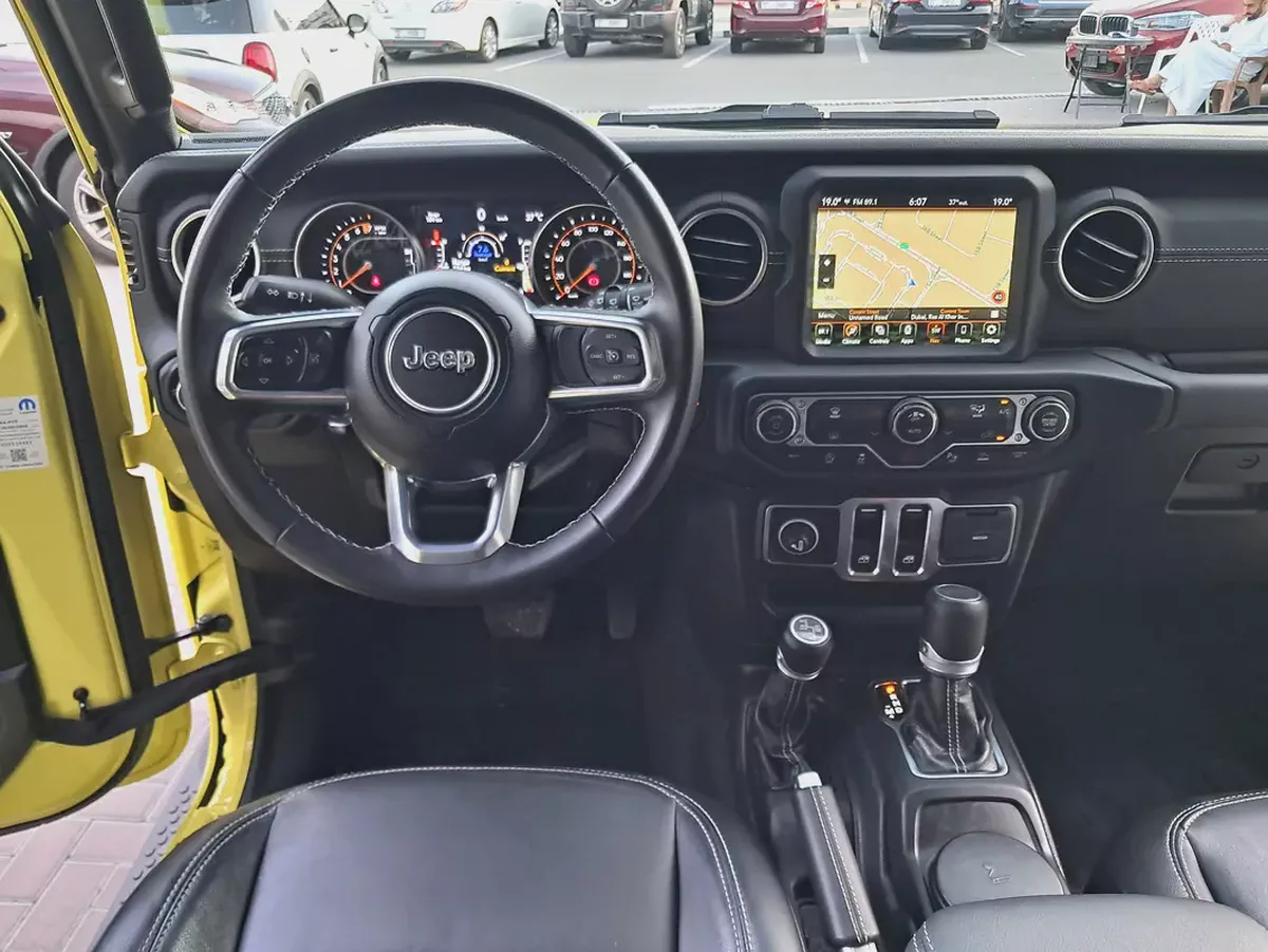 2022 Jeep Wrangler Sahara - GCC Specs - Excellent Condition Original Paint  Service History Company-15-15