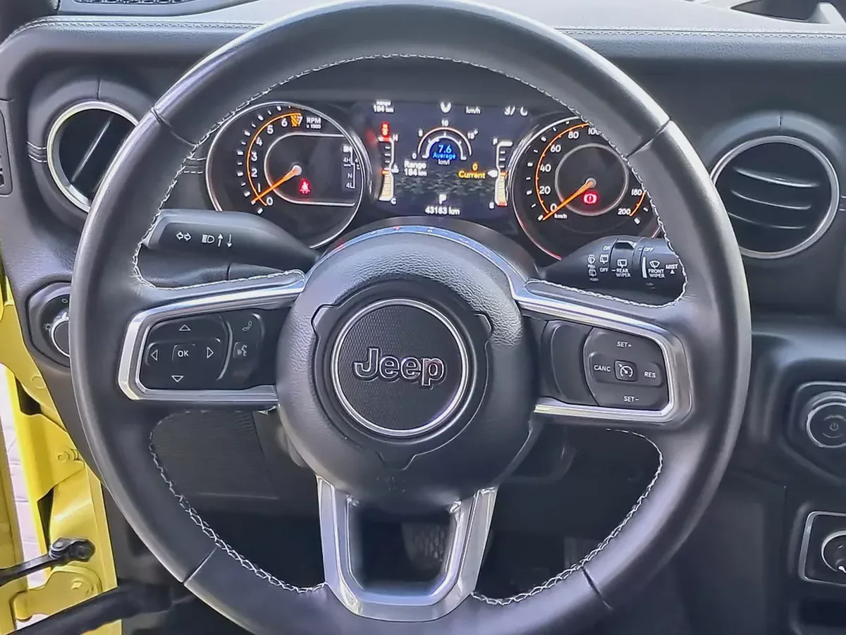 2022 Jeep Wrangler Sahara - GCC Specs - Excellent Condition Original Paint  Service History Company-17-17
