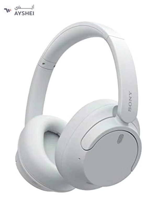 Sony WH-CH720 Noise Cancelling Wireless Headphones Bluetooth Over The Ear With Mic For Phone Call White