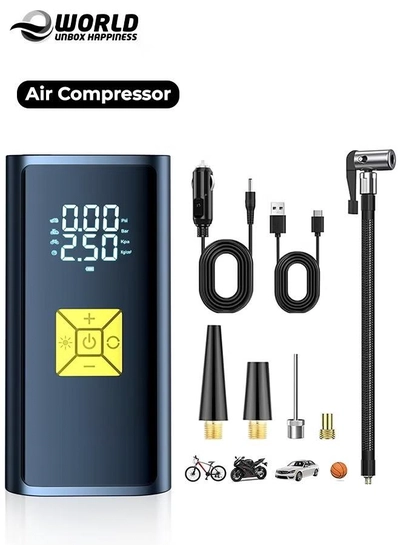 Eworld Portable Tire Inflator Air Compressor with 20000mAh Battery-0