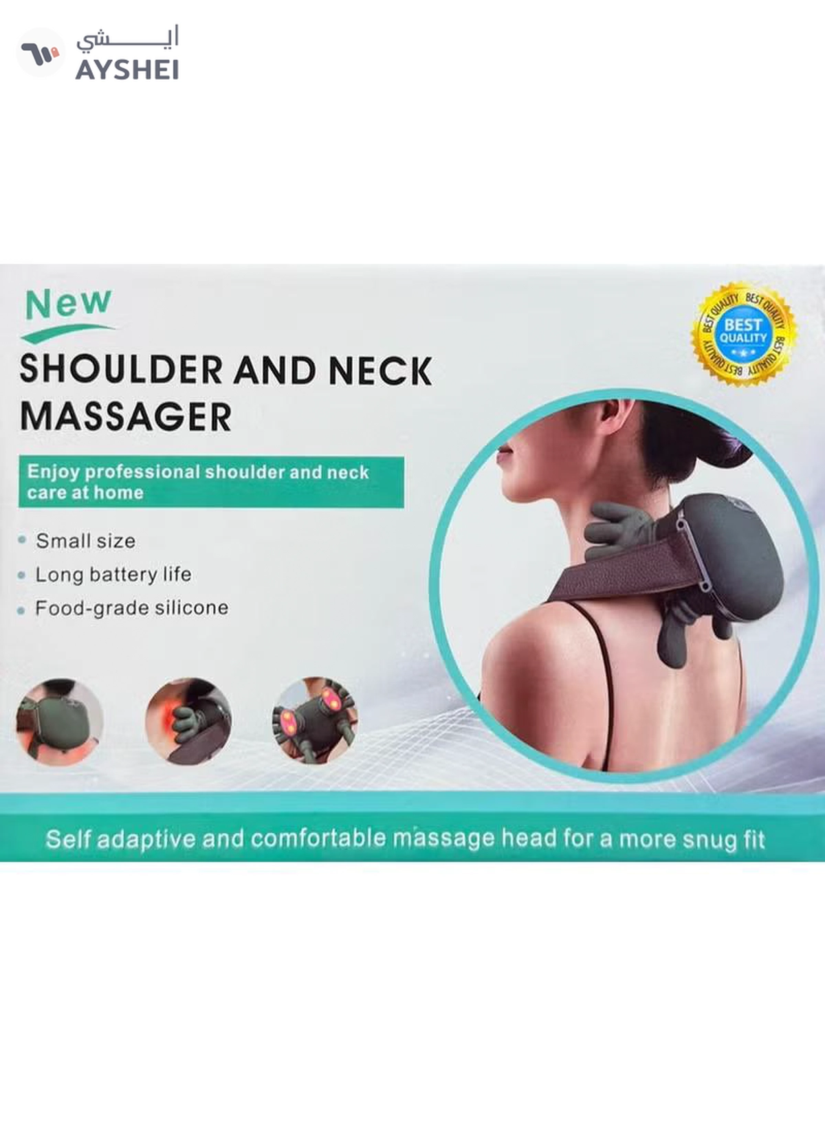 DubaiGallery Portable Shoulder and Neck Massager for Daily Relaxation Enjoy professional-4-4