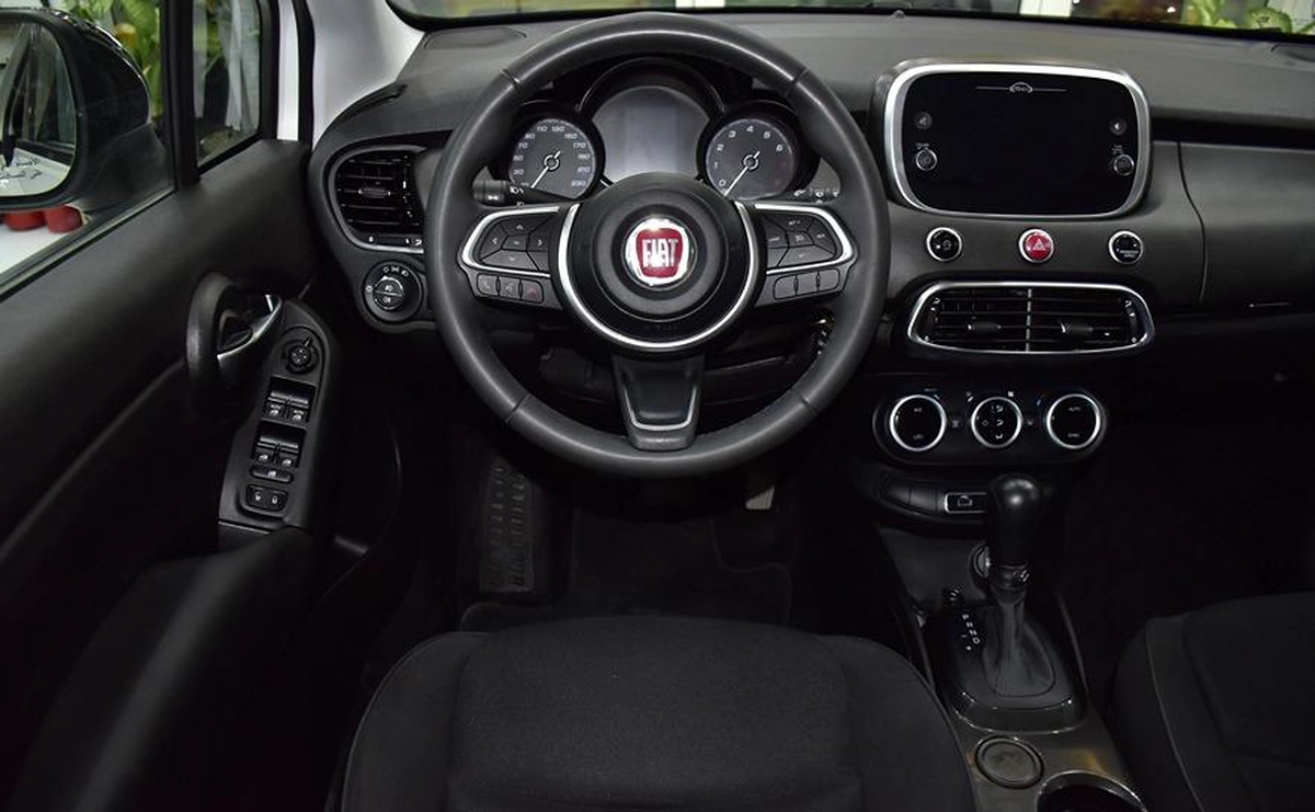 Fiat 500x ( 2023 Model ) in Black Color GCC Specs-9-9