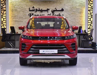 AED 634 EMi for 5Yrs | Exeed LX 230T ( 2024 Model ) in Red Color GCC Specs-0