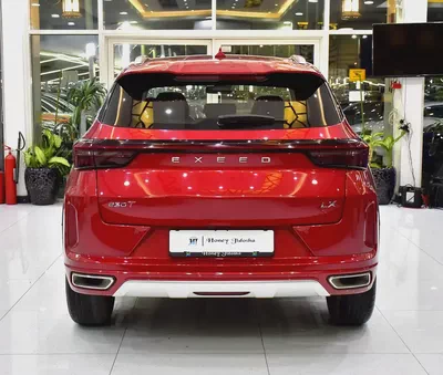 AED 634 EMi for 5Yrs | Exeed LX 230T ( 2024 Model ) in Red Color GCC Specs-4