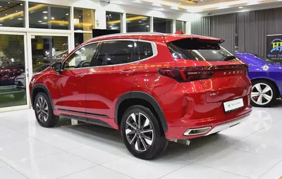 AED 634 EMi for 5Yrs | Exeed LX 230T ( 2024 Model ) in Red Color GCC Specs-6