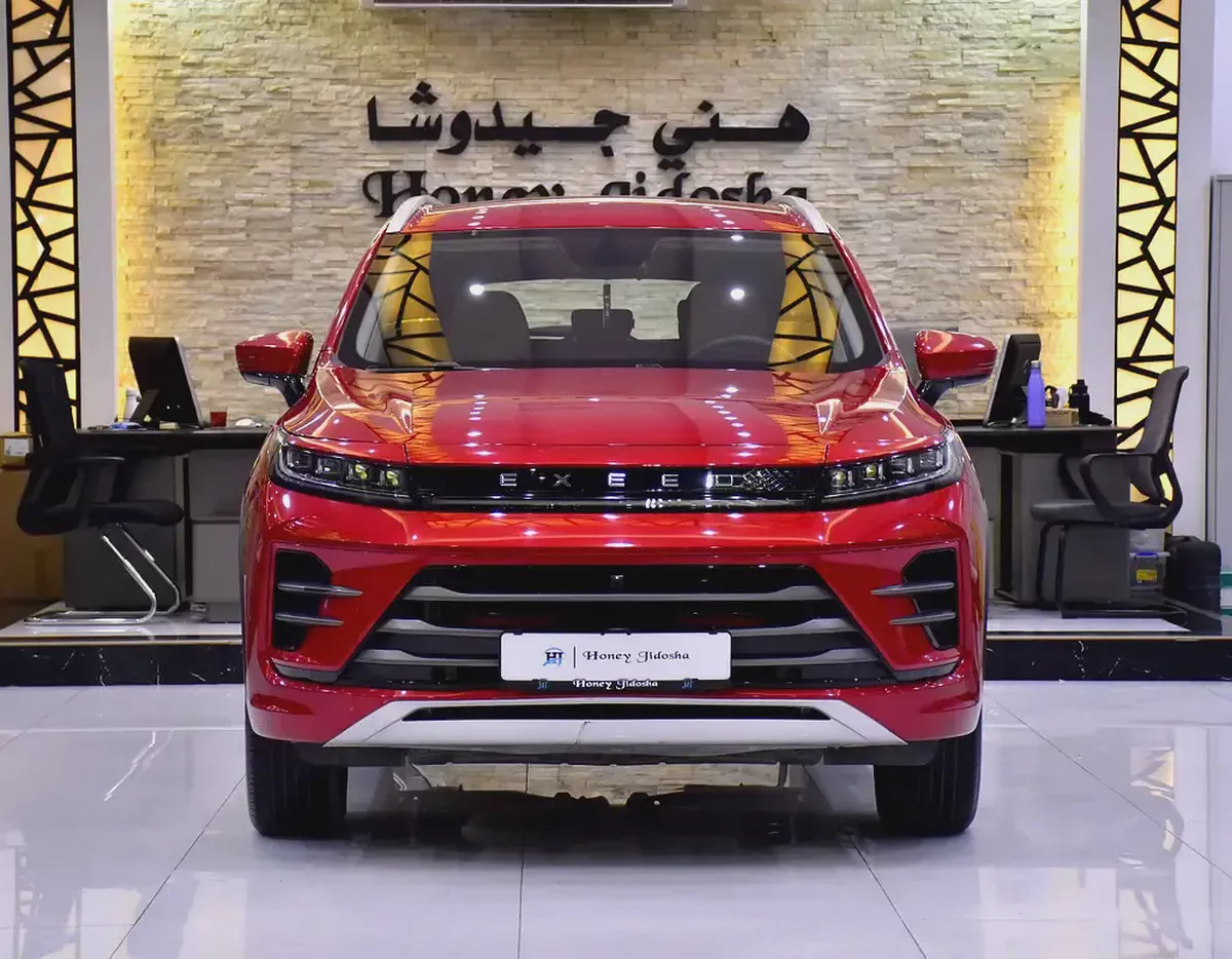 AED 634 EMi for 5Yrs | Exeed LX 230T ( 2024 Model ) in Red Color GCC Specs