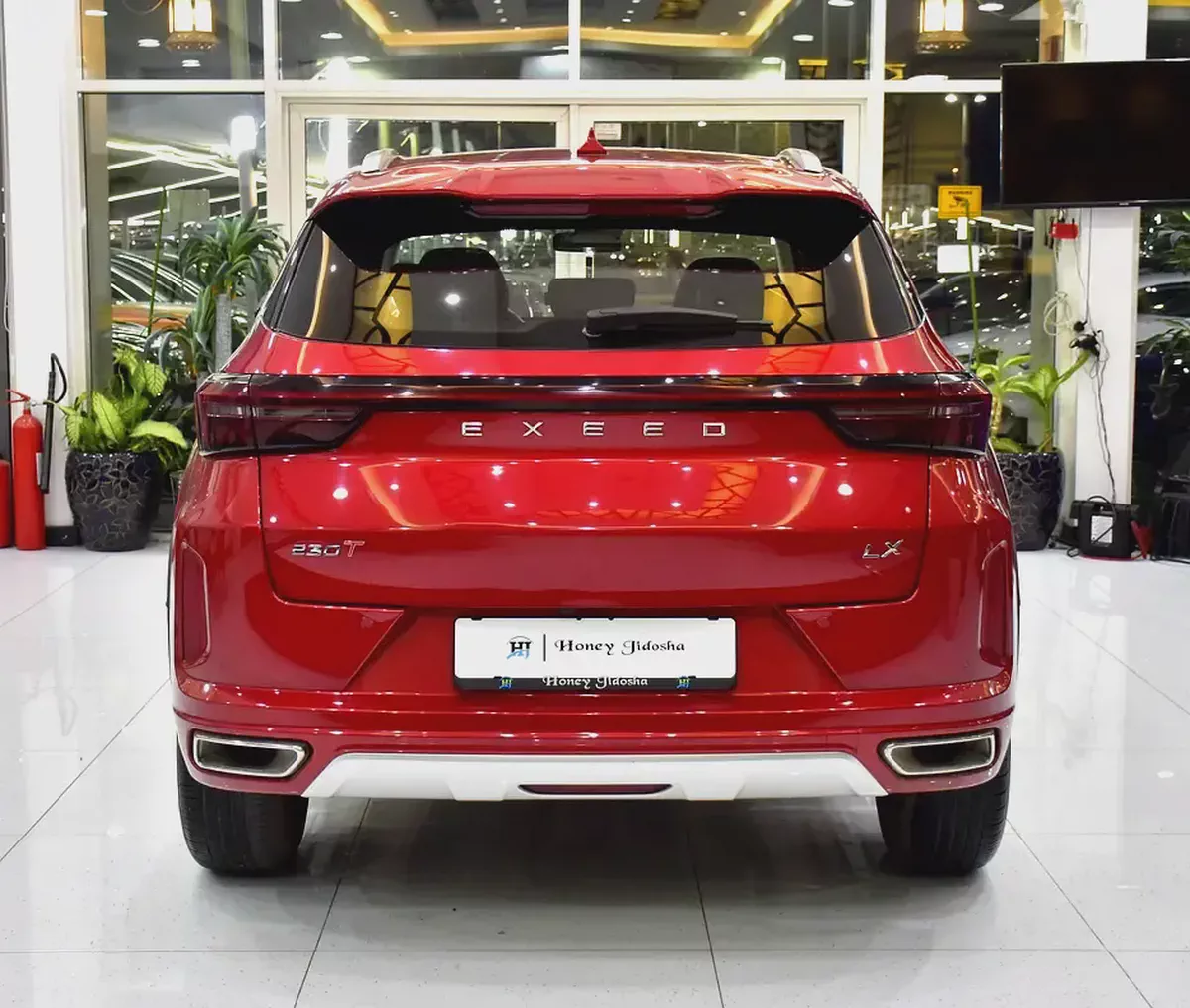 AED 634 EMi for 5Yrs | Exeed LX 230T ( 2024 Model ) in Red Color GCC Specs-4-4