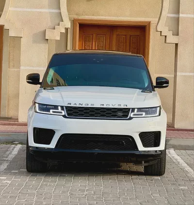 رنج روفر سبورت 2018 صبغ وكالة خليجي بحالة ممتازة-1
