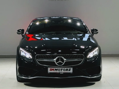 MERCEDES S550 COUPE AMG 2015 JAPANESE SPECS BRABUS RIMS WITH ONE YEAR WARRANTY-2