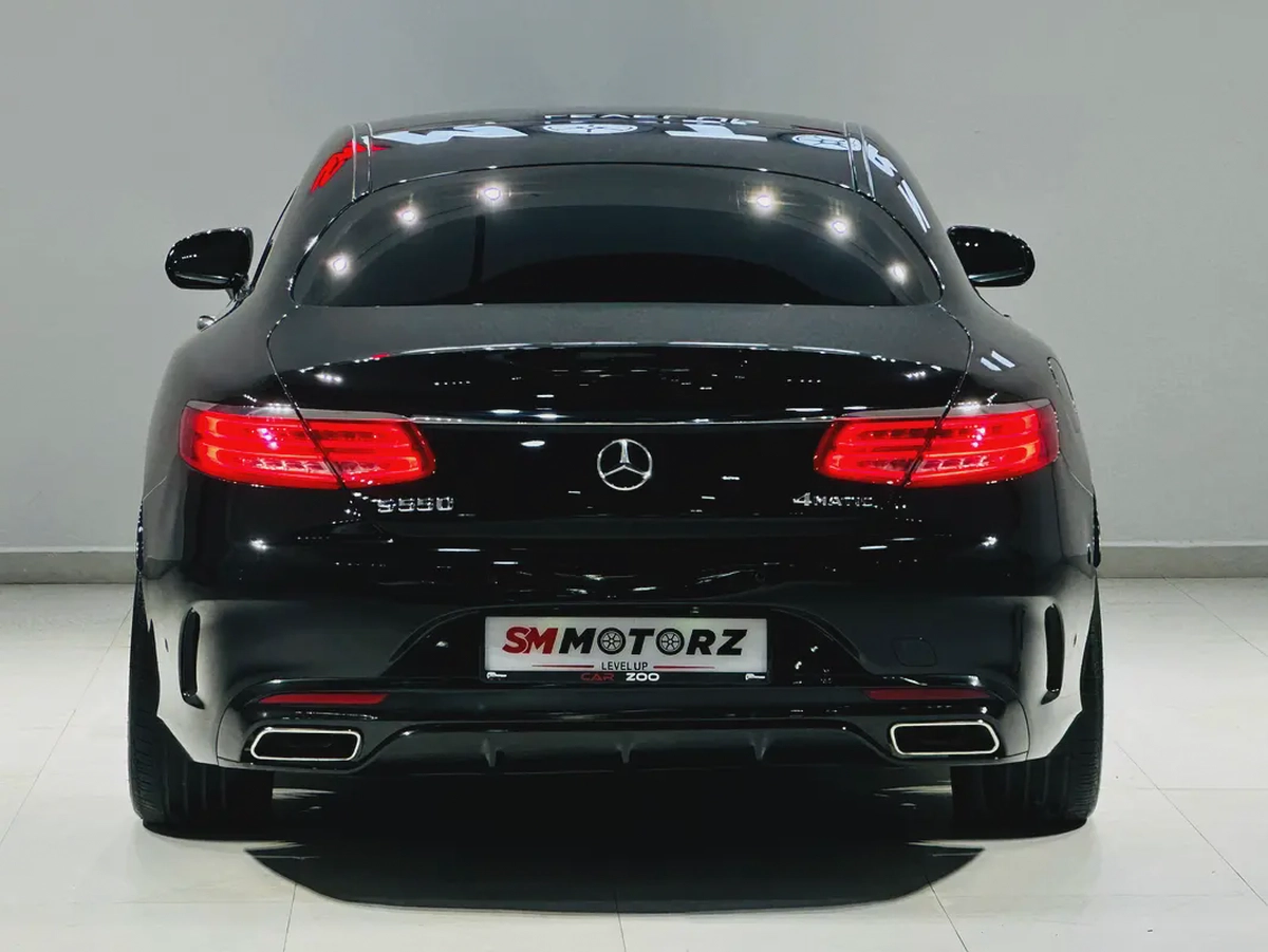MERCEDES S550 COUPE AMG 2015 JAPANESE SPECS BRABUS RIMS WITH ONE YEAR WARRANTY-6-6