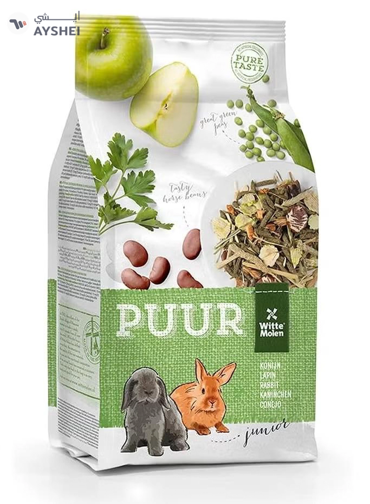 Witte Molen Puur Rabbit Junior Weight - 600g