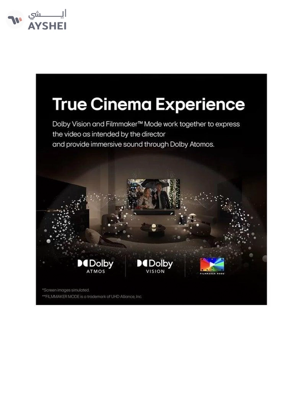 65 Inch LG OLED CS4 4K Smart TV AI Magic remote Dolby Vision webOS24 OLED65CS4V Black