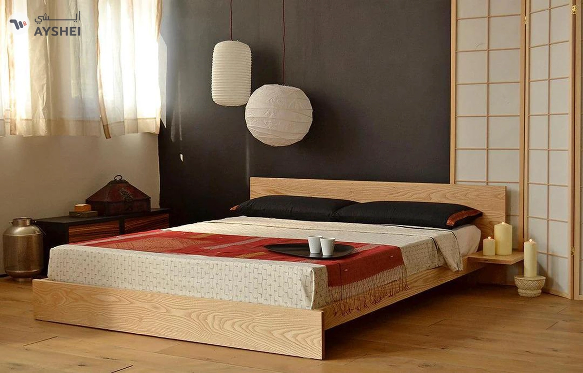 Kulu Low Bed, Solid Wood Veneer-7-7