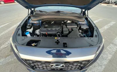 Hyundai Santa Fe STANDARD 2019 Mid Option - 2.4L V4 - Rear Camera - Leather Seat --19