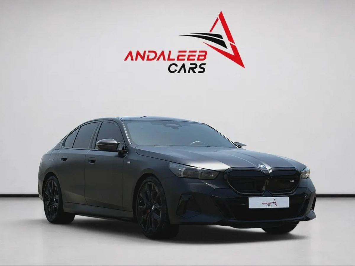 AED 4,640 P.M | 0% DOWN PAYMENT | BMW i5 M60 xDRIVE | DUAL MOTOR ELECTRIC AWD – 601 HP | FULL AGENCY