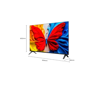 TCL 43 Inch Smart TV QLED HDR 10 Google TV, Dolby Audio, Game Mode, Multiple Eye Care with Slim Design, 60Hz, (2025 Model), 43S5K Black-5