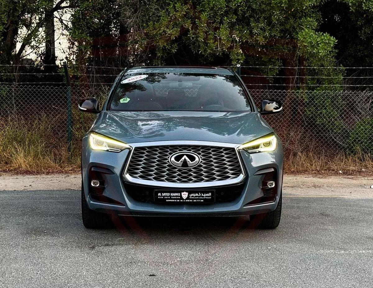 Infiniti QX55 ESSENTIAL Infiniti QX55 | 2.0 L | 2022 | GCC | Accident-Free | In Excellent Condition | 1428 P.M-1-0