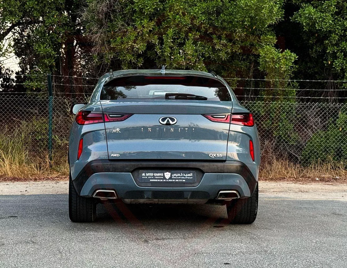 Infiniti QX55 ESSENTIAL Infiniti QX55 | 2.0 L | 2022 | GCC | Accident-Free | In Excellent Condition | 1428 P.M-5-0