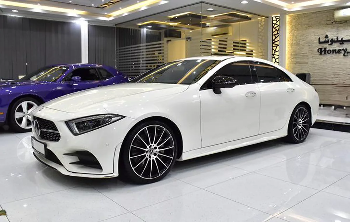 Mercedes CLS350 ( 2019 Model ) in White Color GCC Specs-5-5