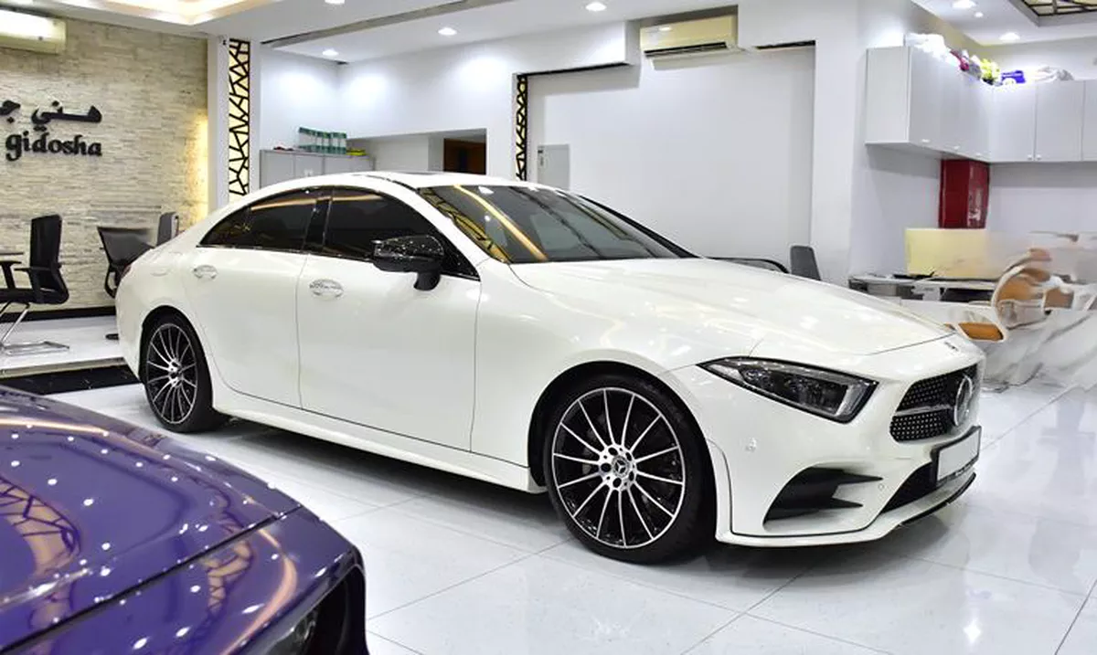Mercedes CLS350 ( 2019 Model ) in White Color GCC Specs-10-10